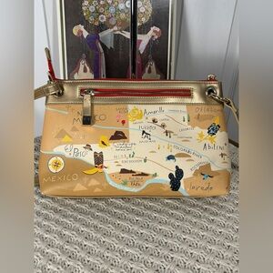 Spartina Texas Themed Shoulder Bag